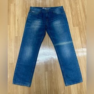 Men’s Vtg LRG Jeans 100% Cotton Denim Relaxed 40x33